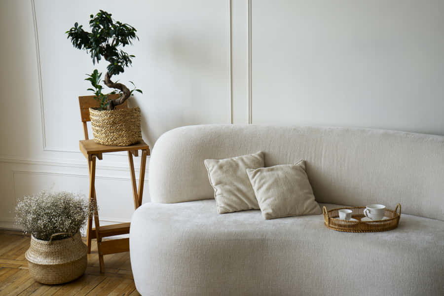 Cómo combinar cojines para un sofá beige?